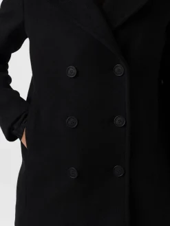 Coats & Jackets|Saint and Sofia Quinn Pea Coat - Black
