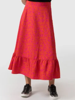 Skirts|Saint and Sofia Riley Skirt - Festival Jacquard