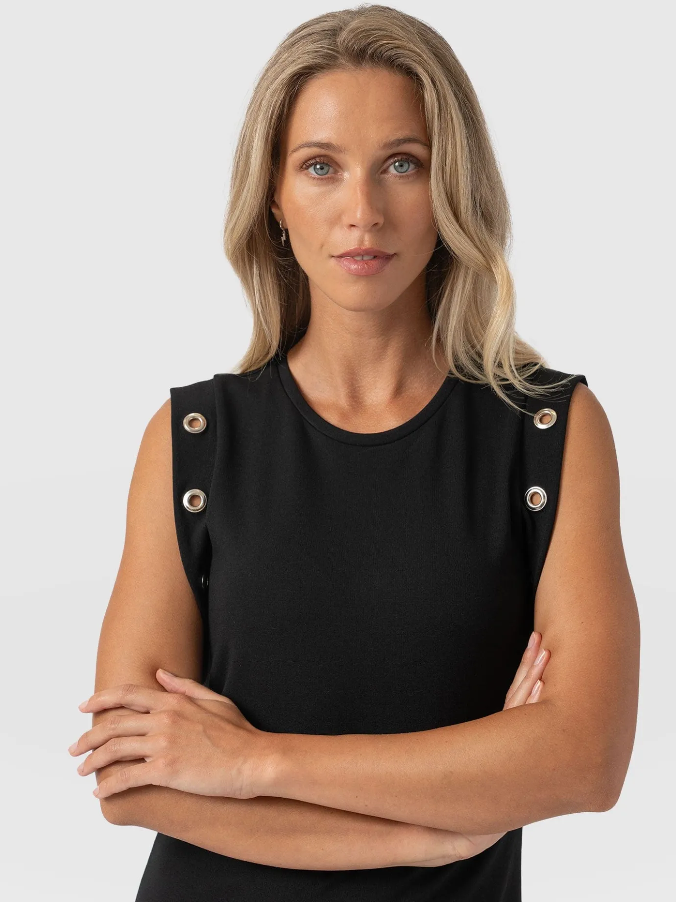 Dresses|Saint and Sofia Rowan Dress - Black Eyelet