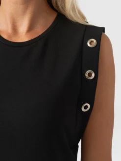 Dresses|Saint and Sofia Rowan Dress - Black Eyelet