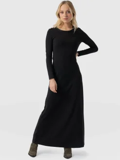 Dresses|Saint and Sofia Runway Maxi Dress - Black