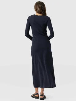 Dresses|Saint and Sofia Runway Maxi Dress - Navy