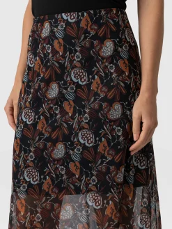 Skirts|Saint and Sofia Runway Mesh Skirt - 70's Paisley
