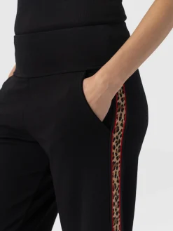 Pants|Saint and Sofia Runway Pant - Black Leopard