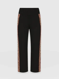 Pants|Saint and Sofia Runway Pant - Black Leopard