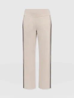 Pants|Saint and Sofia Runway Pant - Light Beige Stripe