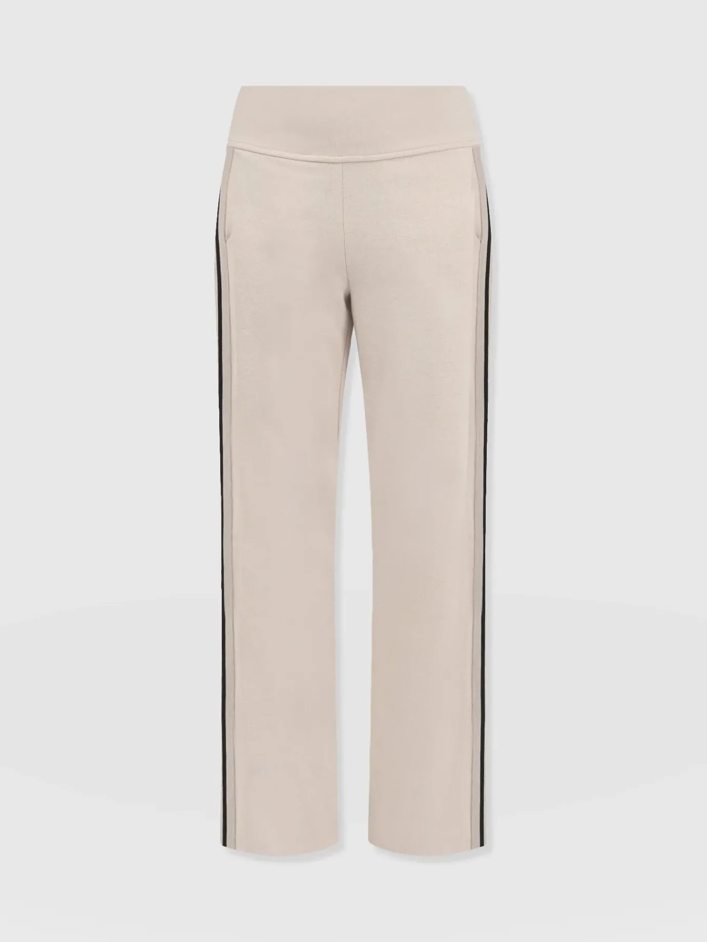 Pants|Saint and Sofia Runway Pant - Light Beige Stripe