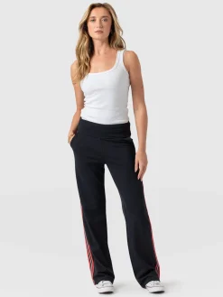 Pants|Saint and Sofia Runway Pant - Navy Red Stripe