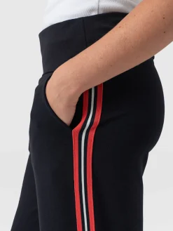 Pants|Saint and Sofia Runway Pant - Navy Red Stripe