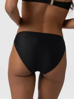 Swimwear|Saint and Sofia Skye Hipster Bikini Bottom - Black