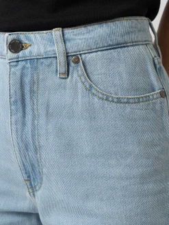 Denim & Jeans|Saint and Sofia Slim Mom Jeans - Pale Blue