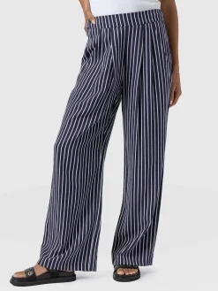 Pants|Saint and Sofia Sloane Pant - Navy Stripe