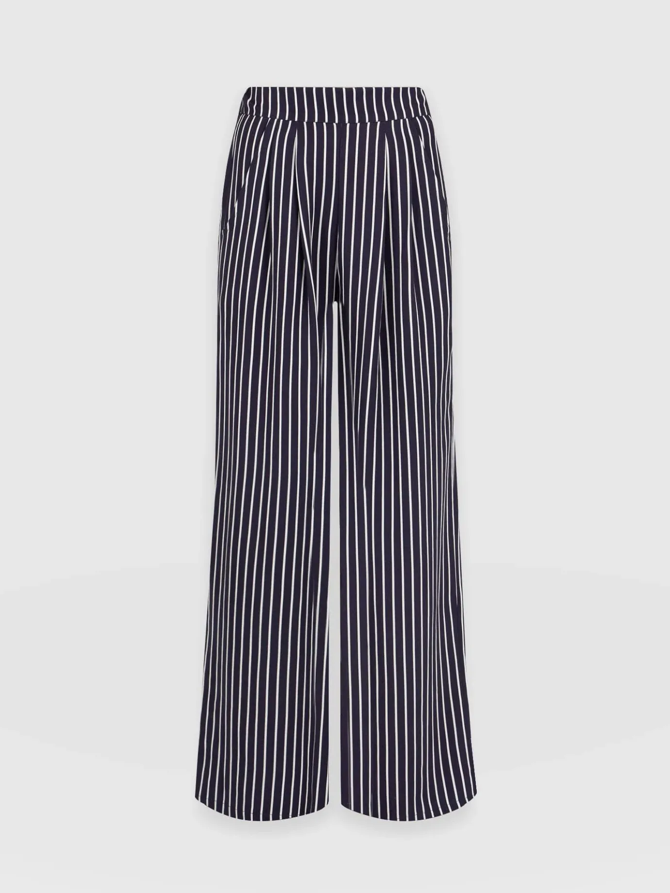 Pants|Saint and Sofia Sloane Pant - Navy Stripe