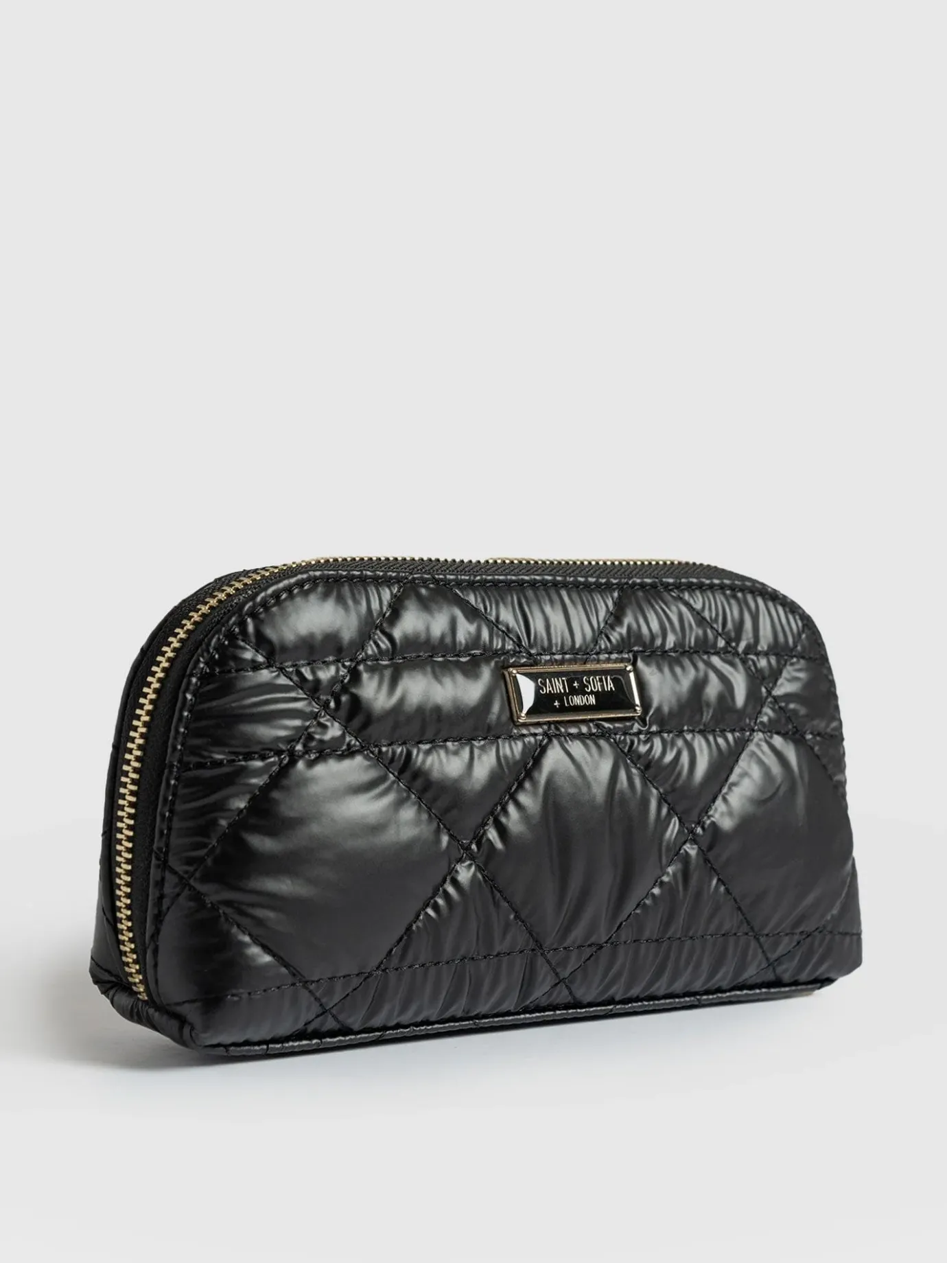 Accessories|Saint and Sofia Small Cosmetics Bag - Black