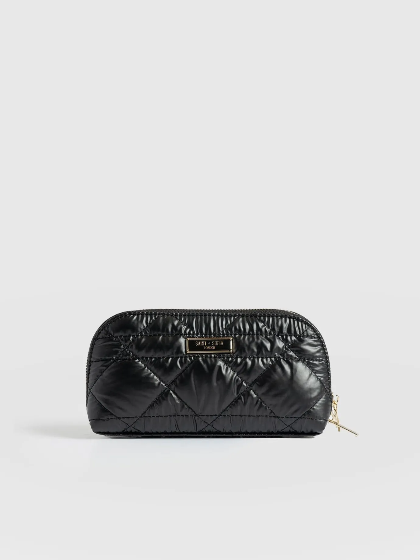 Accessories|Saint and Sofia Small Cosmetics Bag - Black