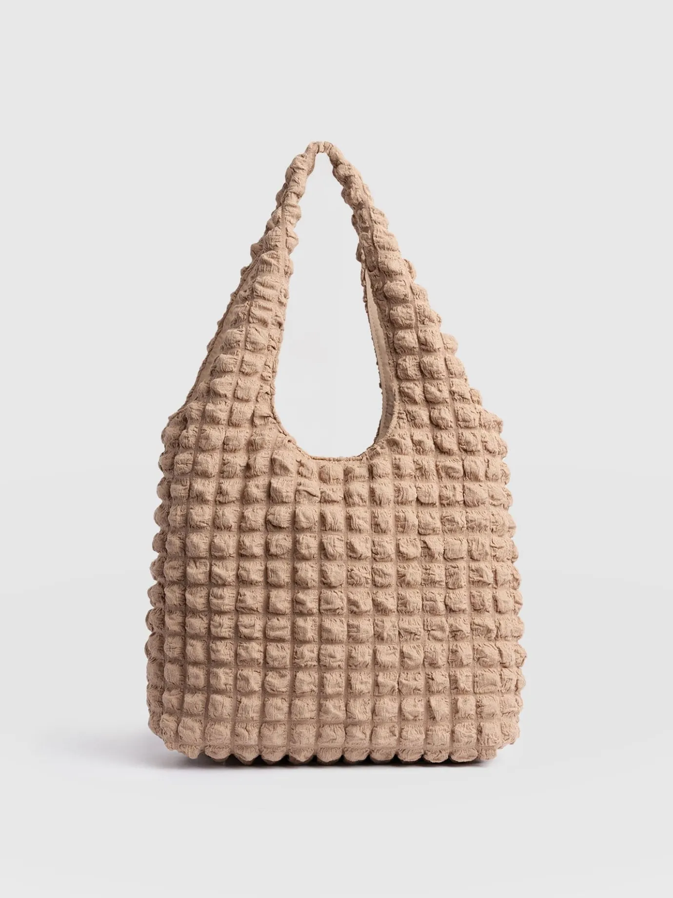 Accessories|Shoulder Bags|Saint and Sofia Soho Shoulder Tote Bag - Beige