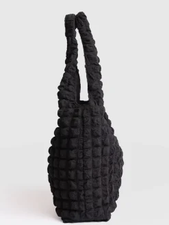 Accessories|Shoulder Bags|Saint and Sofia Soho Shoulder Tote Bag - Black