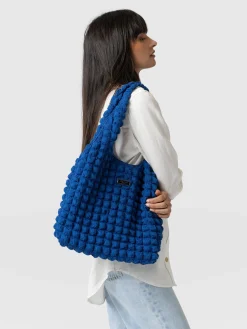Shoulder Bags|Tote Bags|Saint and Sofia Soho Shoulder Tote Bag - Blue