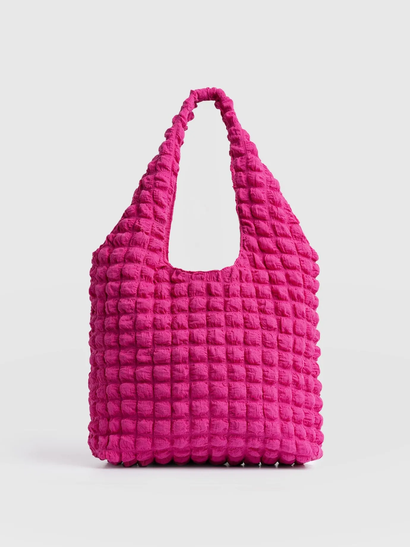 Shoulder Bags|Tote Bags|Saint and Sofia Soho Shoulder Tote Bag - Fuchsia Pink