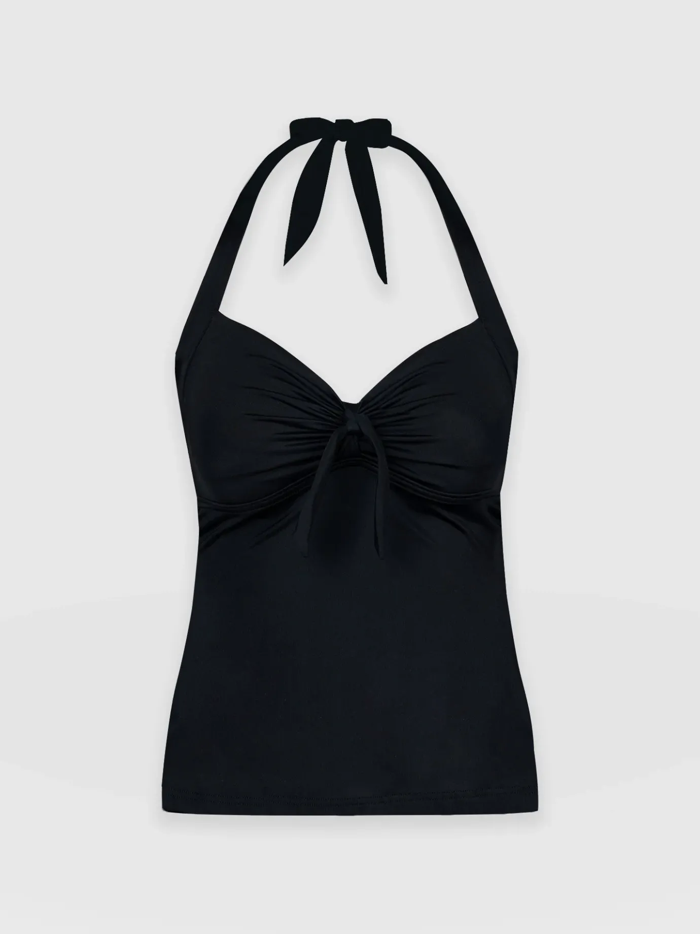 Swimwear|Saint and Sofia Sol Tankini Top - Black