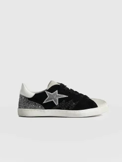 Sneakers|Shoes|Saint and Sofia Spitalfields Sneaker - Black