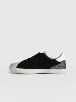 Sneakers|Shoes|Saint and Sofia Spitalfields Sneaker - Black