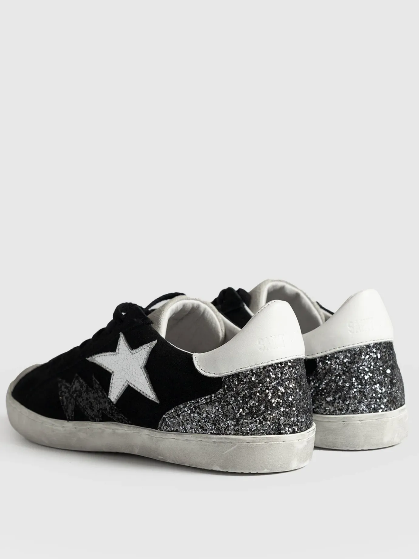 Sneakers|Shoes|Saint and Sofia Spitalfields Sneaker - Black