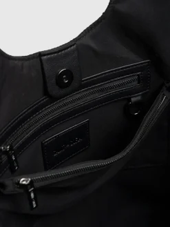 Shoulder Bags|Tote Bags|Saint and Sofia Stella Shoulder Tote Bag - Gloss Black