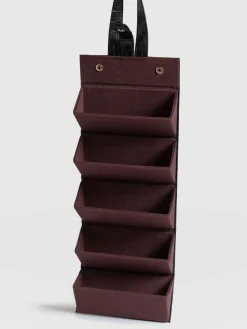 Accessories|Leather|Saint and Sofia Sunglasses Multi Case - Black Croc