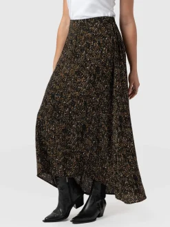 Skirts|Saint and Sofia Sutton Skirt - Ditsy Leopard