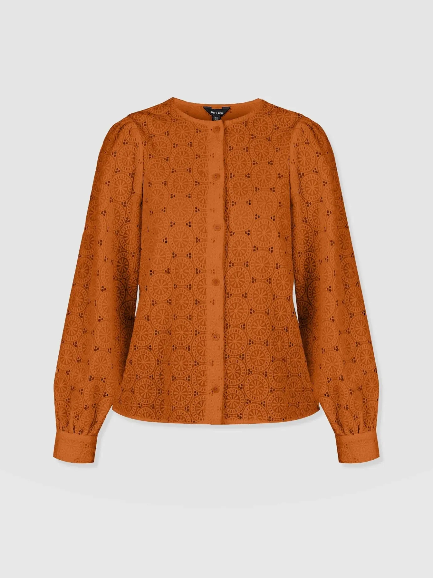 Blouses & Shirts|Saint and Sofia Tabitha Blouse - Tan