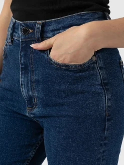 Pants|Denim & Jeans|Saint and Sofia Wide Leg Jean - Mid Blue